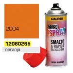 Spray de tinta laranja pura 400 ml.