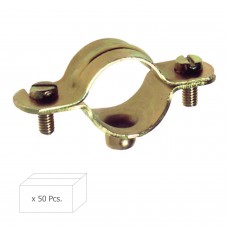 Abraçadeira de metal M-6 32 mm. (Caixa 50 peças)