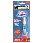 Cola Acrílica Ciano Wolfpack 3 Gramas