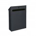 Caixa postal exterior Maurer 21x30x6,8 cm. Preto
