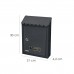 Caixa postal exterior Maurer 21x30x6,8 cm. Preto