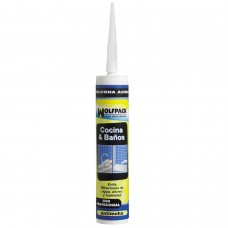 Silicone ácido Cozinha / banheiro Transparente 280 ml.