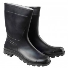 Botas Baixas de Borracha Preta Nº 36