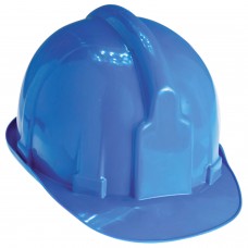 Capacetes de trabalho azuis
