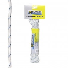 Corda de Nylon Alta Tenacidade Blaca / Azul (Hank 10 m.)