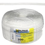 Corda Trançada de Polipropileno Branco (bobina de 200 m)