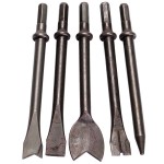 Conjunto de cinzel martelo pneumático Yamato hexagonal 5 peças