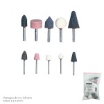 10 Conjunto de cortador de moedor pneumático