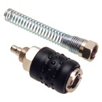 Tomada rápida com mangueira de mola 6x8 mm. (1 peça de blister)