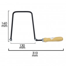 Wolfpack 170 x 150 mm Arco para marchetaria.