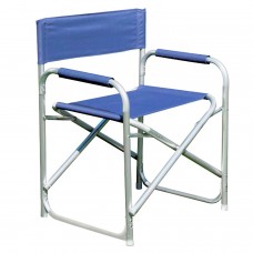 Cadeira Alumínio Praia Diretor Azul