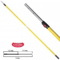 Alça de alumínio extensível Samurai 1,5 + 1,5 metros