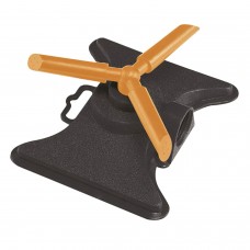 Aspersor de plástico rotativo com 3 braços