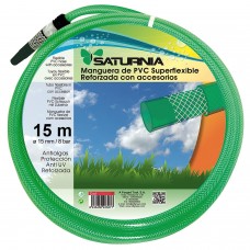 Mangueira Latflex reforçada de 15 mm. - Rolo de 5/8 
