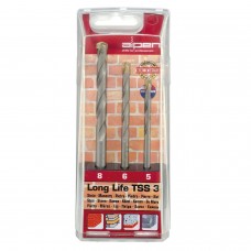 Brocas para Alpen Widia Long Life 3 Peças