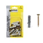 Salto de Nylon + Parafuso de 6 mm. (15 peças)