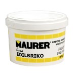 Massa plástica branca Edil Maurer da Edil (banheira de 0,5 kg)