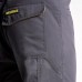 Calças de Trabalho Cinza / Amarelo Tamanho Curto 54/56 XXL