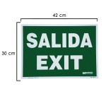 Cartaz de saída 30x42 cm.