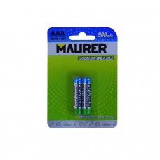 Bateria recarregável Maurer HR-3 / AAA (Blister 2 peças)
