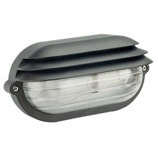 Lâmpada do teto Palpebra IP54 Oval Preto