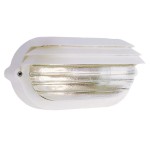 Lâmpada do teto Palpebra IP54 Oval Branco