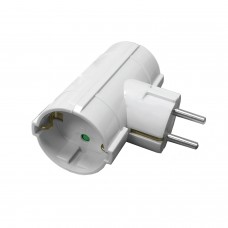 Adaptador / Ladrão Duplo Schuko 16 A. 250 V.