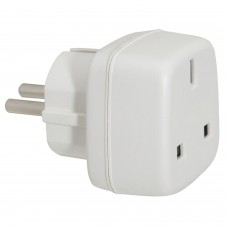 Adaptador de viagem de inglês para Schuko
