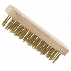 Ferro fundido de latão com escova manual