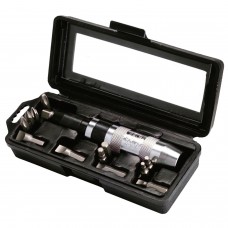 Chave de fenda (caixa com 12 pontas e adaptador)