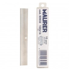 Raspador Reccambio pega de chapa de metal Maurer 10 centímetros (10 peças)