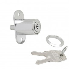 Porta deslizante bloquear botão 347/27 mm. cromo