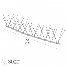 Espeto de Anti dove 1 metro (0,5 + 0,5) Polietileno Duplo