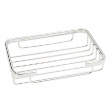 Cesta retangular inoxidável Maurer 16x12x3,5 cm.