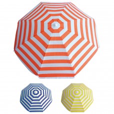 guarda-sol de poliéster 180 cm. listras