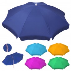 Alumínio e Poliéster Praia Umbrella 200 cm. Lisa