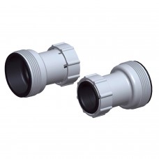 Piscina tubo adaptador 38 milímetros - Conjunto 2 Pcs