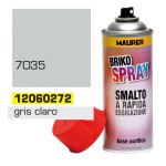Spray de pintura clara cinzento 400 ml.
