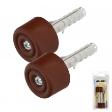 Porta tope com nylon Marron Taco (Blister 2 partes)