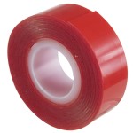 Fita dupla face elástica transparente 1,5 m. x 19 mm