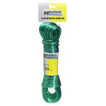 Cabo de Corda Plastificado Aço Ø 3,0 mm. (Hank 20 m.)