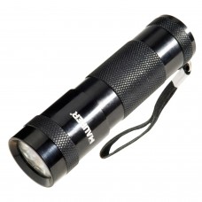 Recarregável lanterna LED 8 LED mais 1 Led frontal