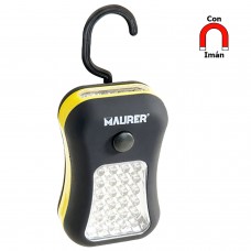 Maurer LED lanterna (24 + 4) Colgador e Iman