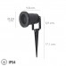 Papillon IP54 halógena Garden Com Preto Skewer