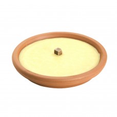 Citronela recipiente vela Antimosquitos Terracota 14 cm. / 120 gramas