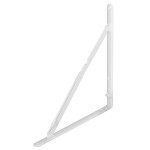 Wolfpack Palomilla branco dobrável 200 mm.