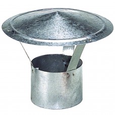 Chapéu Galvanizado Para Fogão 100 mm.