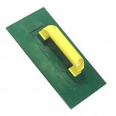Flutuador de plástico liso 275x155 mm amarelo