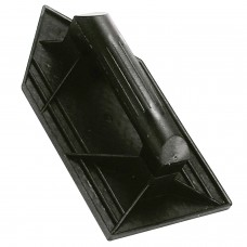 Plástico Talocha Punta Mango Redondo 26x14cm Preto