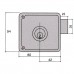 Ucem Lock 4124-hb / 10 / Direita